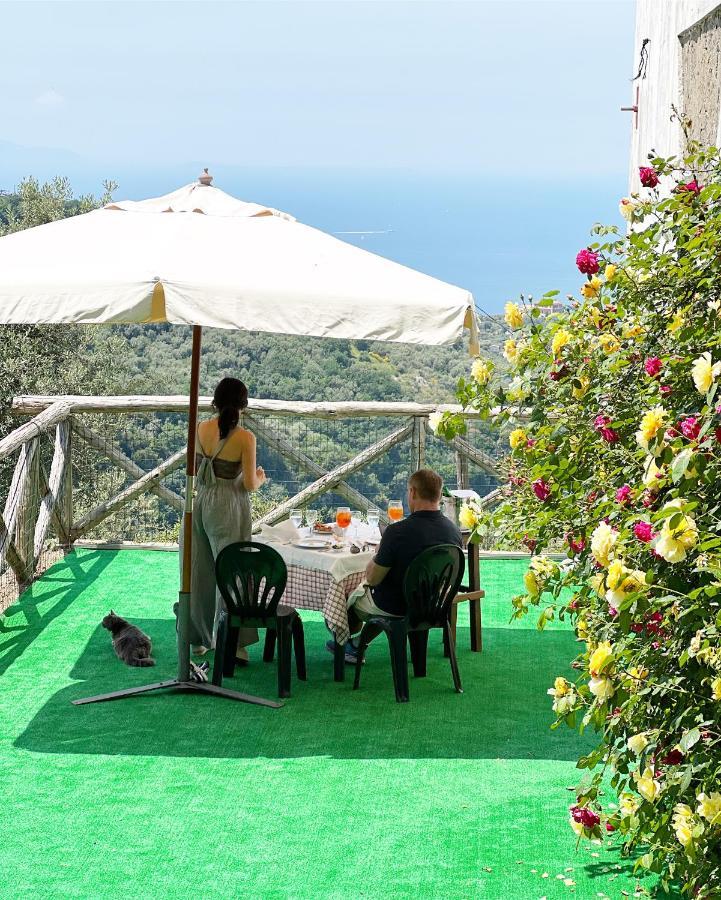 Agriturismo Le Grottelle Villa Sant'Agata sui due Golfi Bagian luar foto